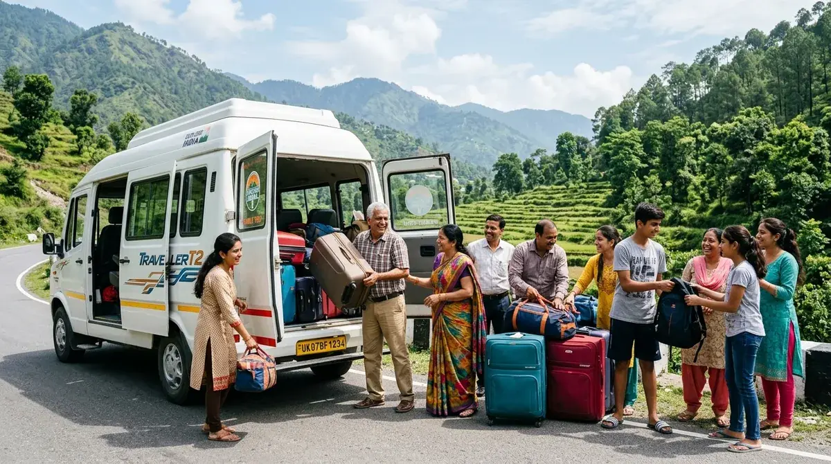 Group tours and Force Traveller tempo travellers