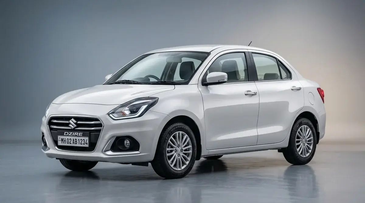 Maruti Suzuki Swift Dzire - Sedan with professional chauffeur